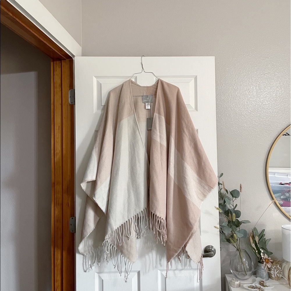 LAST CHANCE- NWT Blush Knit Scarfigan